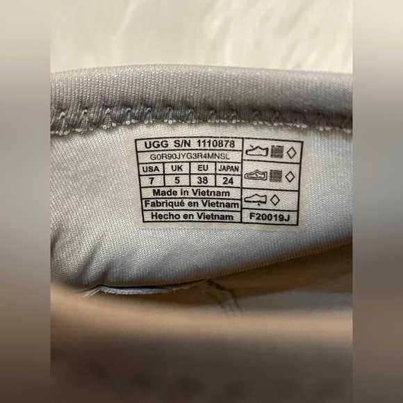 UGG Neutra Neoprene‎ Gray Sneaker Size 7 - Picture 15 of 15